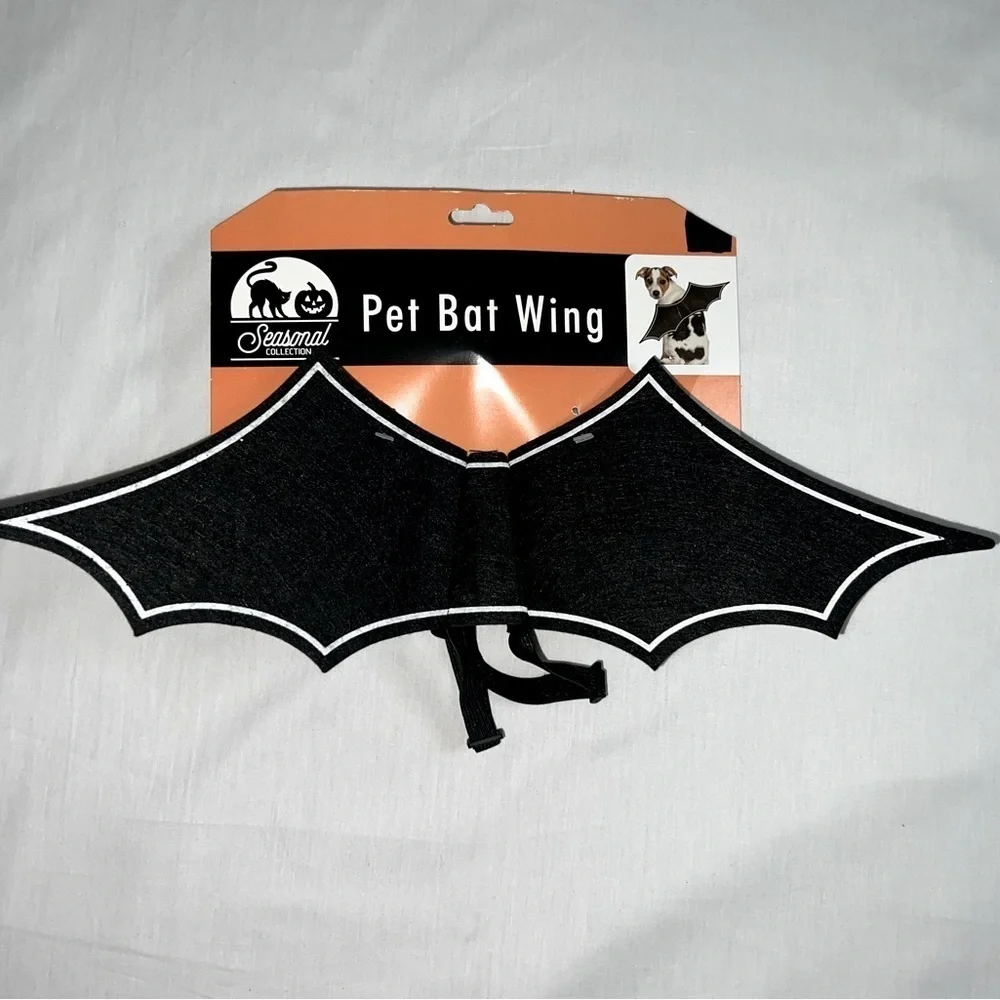 New Pet Bat Wings, Halloween, Costume, Pet Accessory - Picture 3 of 4